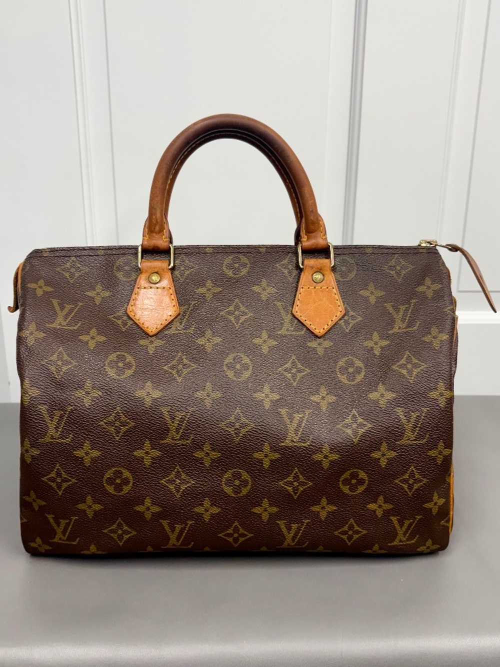 Louis Vuitton Vintage Monogram Speedy 30 Handbag